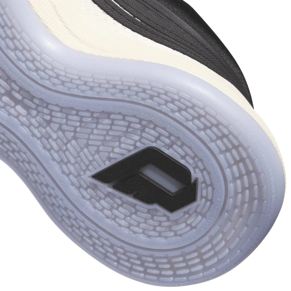 Adidas Kids (Grade School) DAME X Core Black/Warm Vanilla/Blue Breeze - Image 5