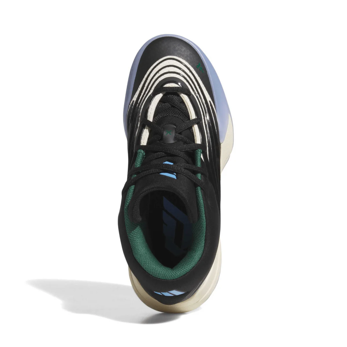 Adidas Kids (Grade School) DAME X Core Black/Warm Vanilla/Blue Breeze - Image 7