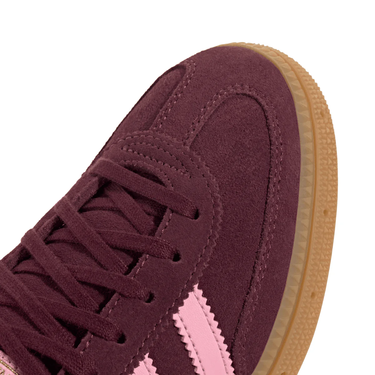 Adidas Kids (Grade School) Handball Spezial Maroon/Bliss Pink/Gum - Image 5