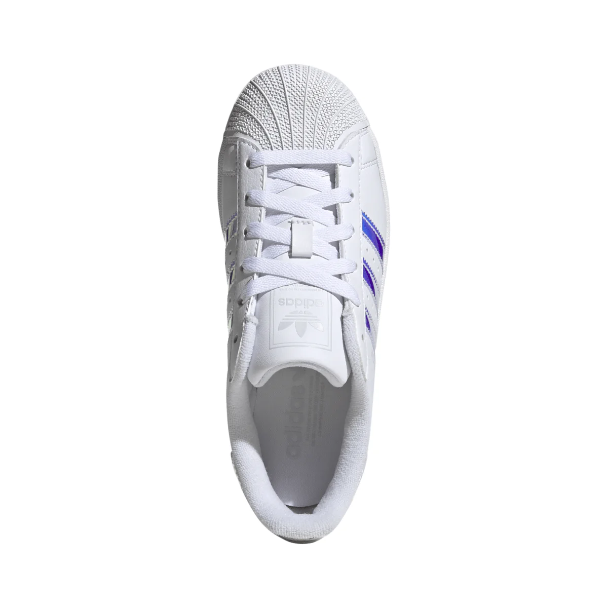 Adidas Kids (Grade School) Superstar II White/Multi Patent - Image 4