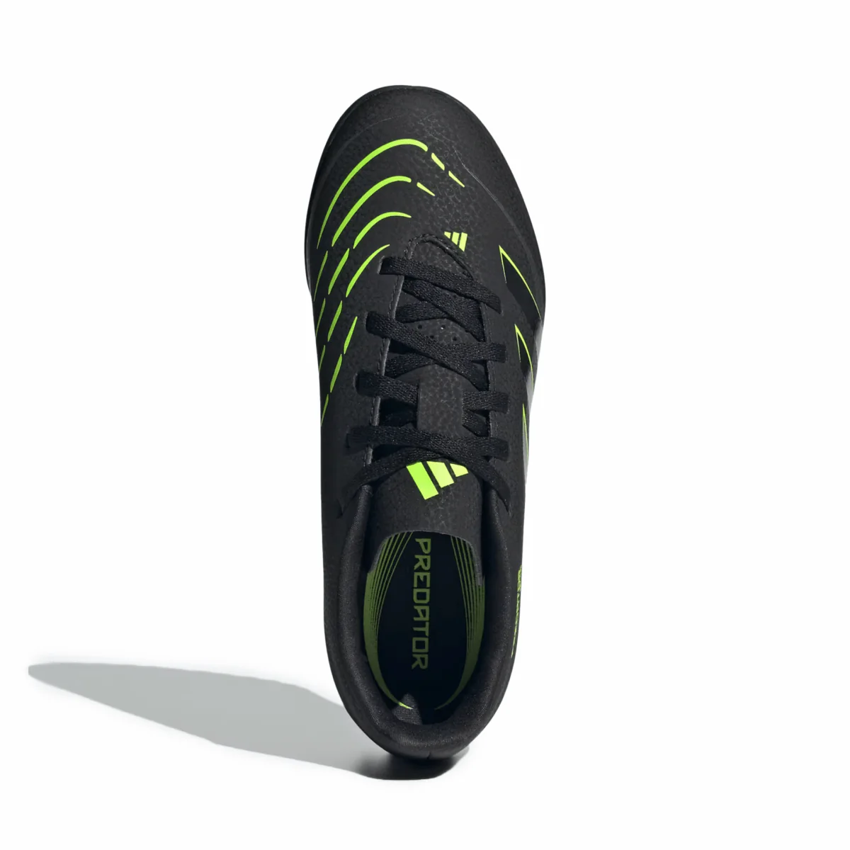 Adidas Kids Predator Club Turf Core Black/Carbon/Lucid Lemon - Image 5