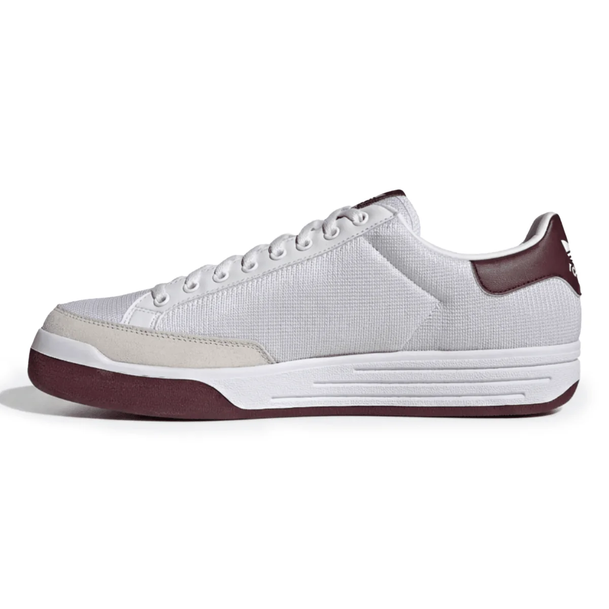 Adidas Men's Rod Laver White/Maroon - Image 3