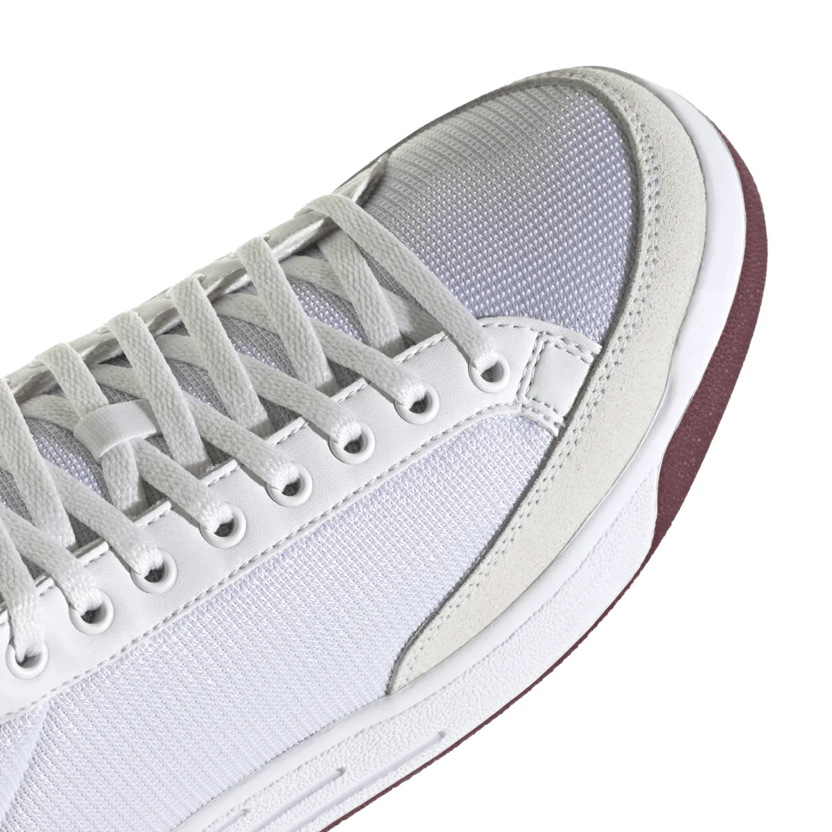 Adidas Men's Rod Laver White/Maroon - Image 4