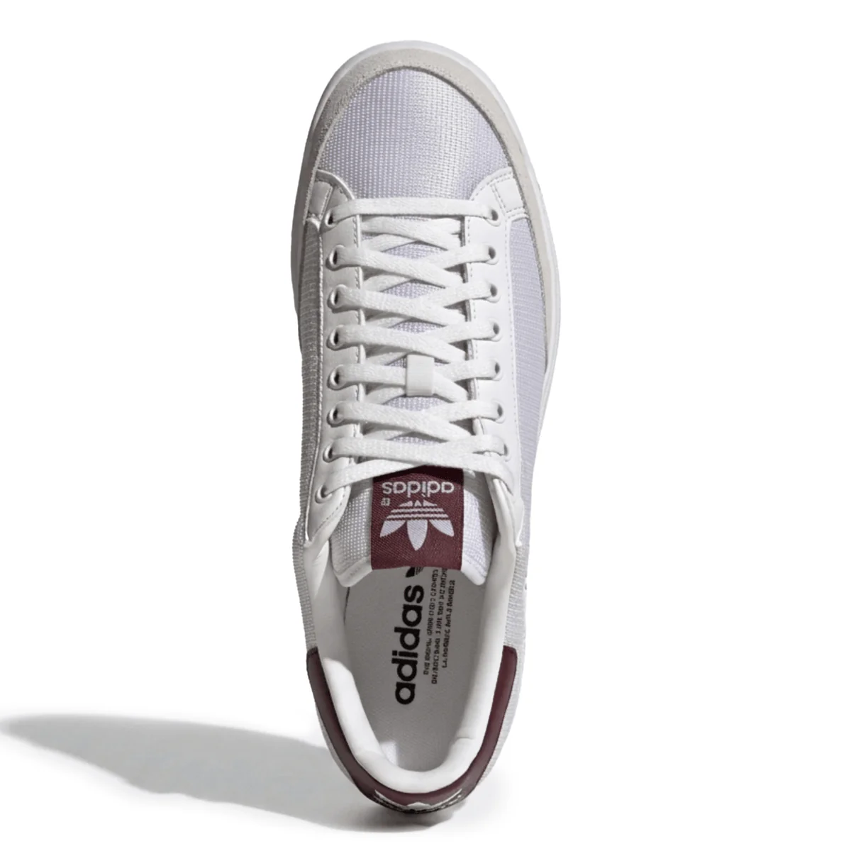 Adidas Men's Rod Laver White/Maroon - Image 7