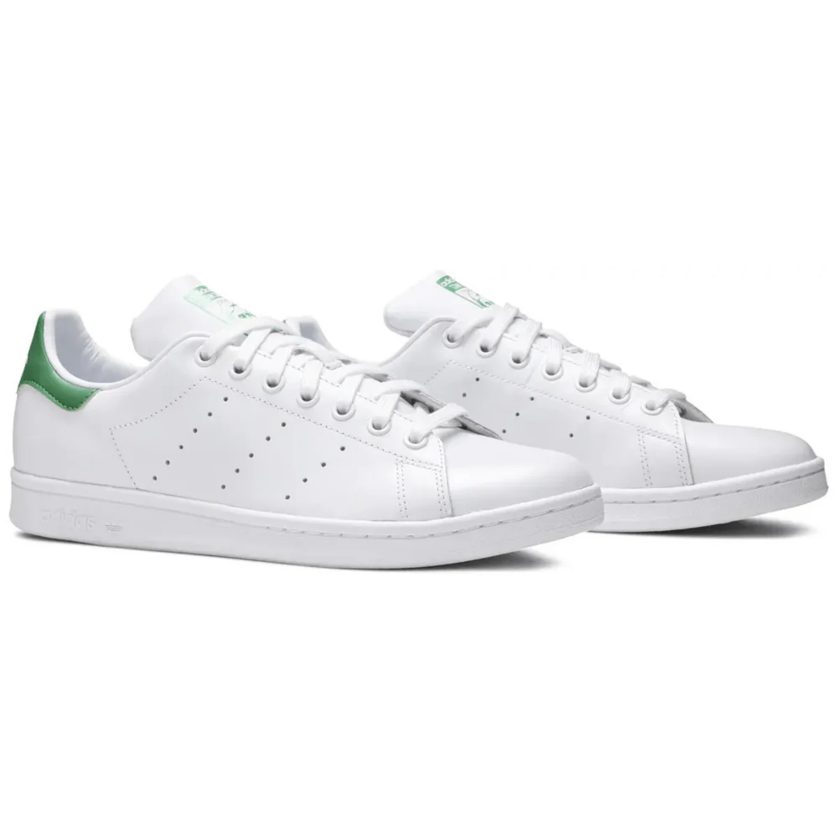Adidas Men's Stan Smith Cloud White/Core White/Green - Image 2