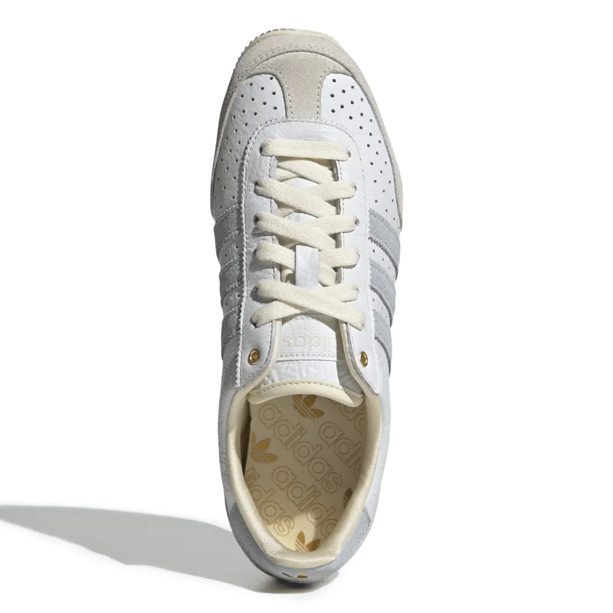 Adidas Women's Japan Cloud White/Crystal Sky/Gold Metallic - Image 7