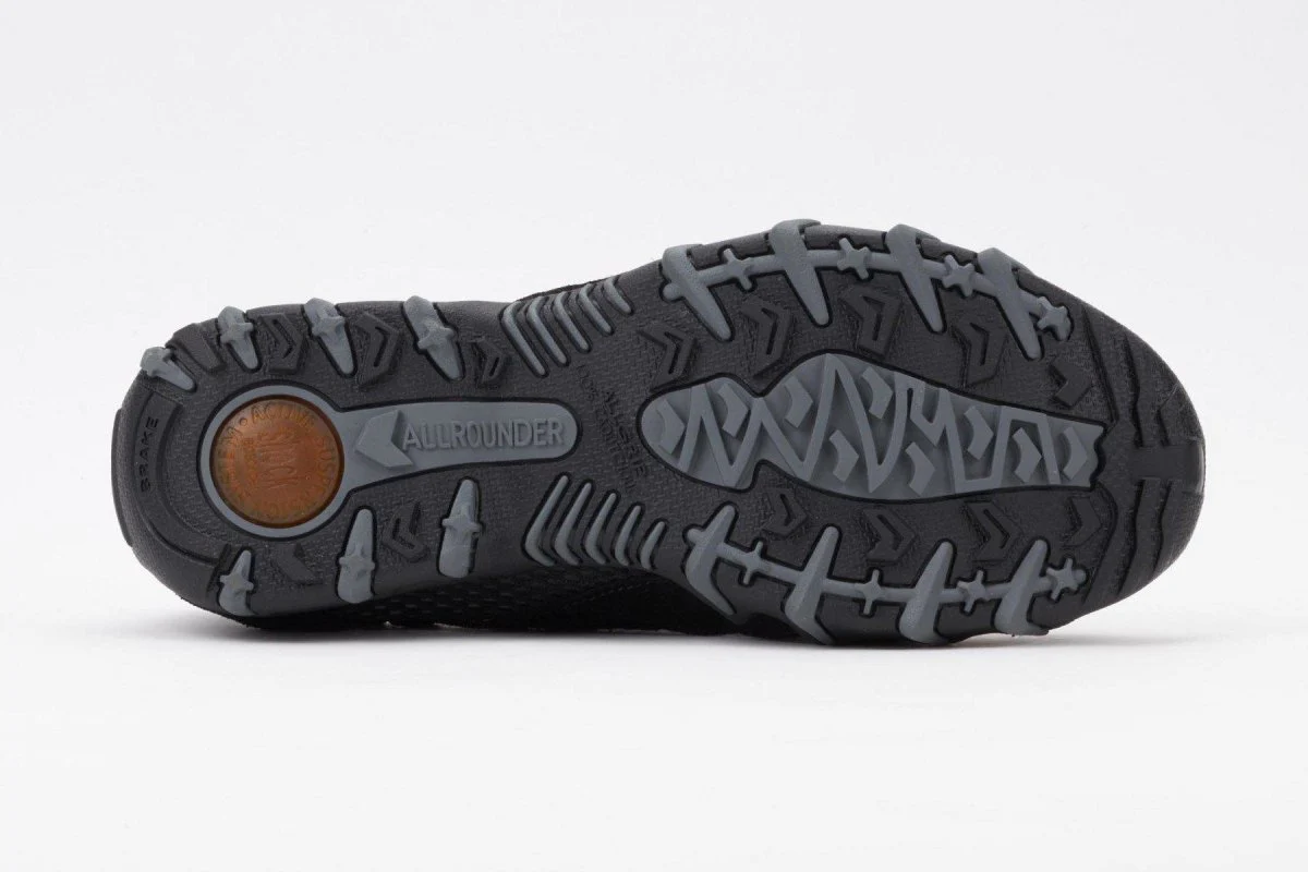 Allrounder Women's Niro Black Suede/Mesh - Image 6