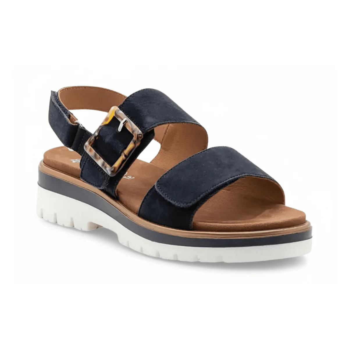 Ara Women's Marbella Dark Navy Nubuck - Image 2