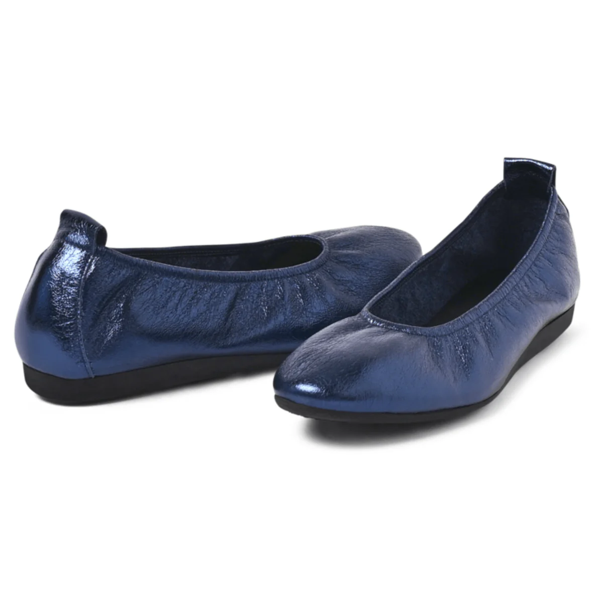 Arche Women's Laius Indaco Blue Metallic Leather - Image 2