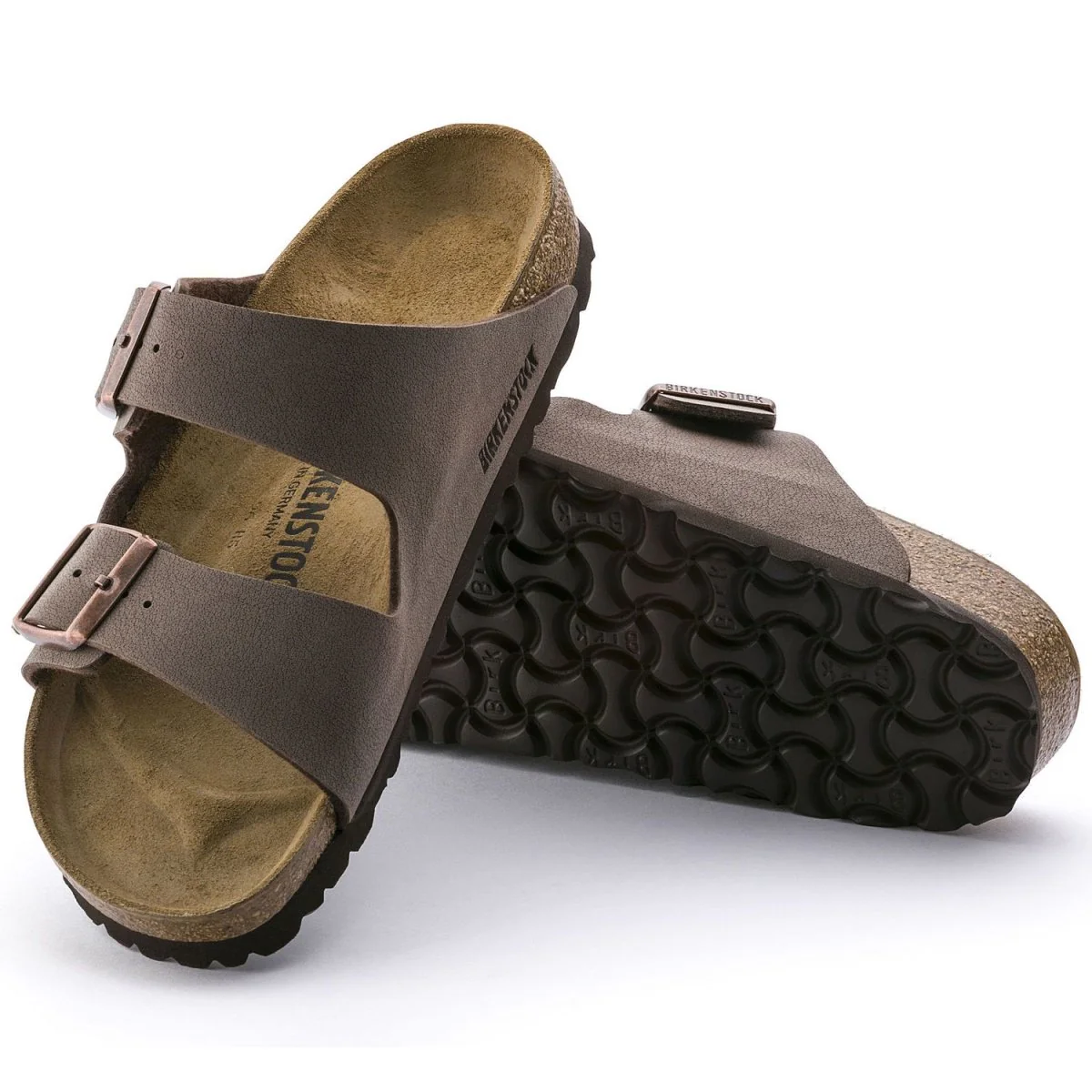 Birkenstock Kids Arizona Mocha Buc (Sizes 35-36) - Image 4