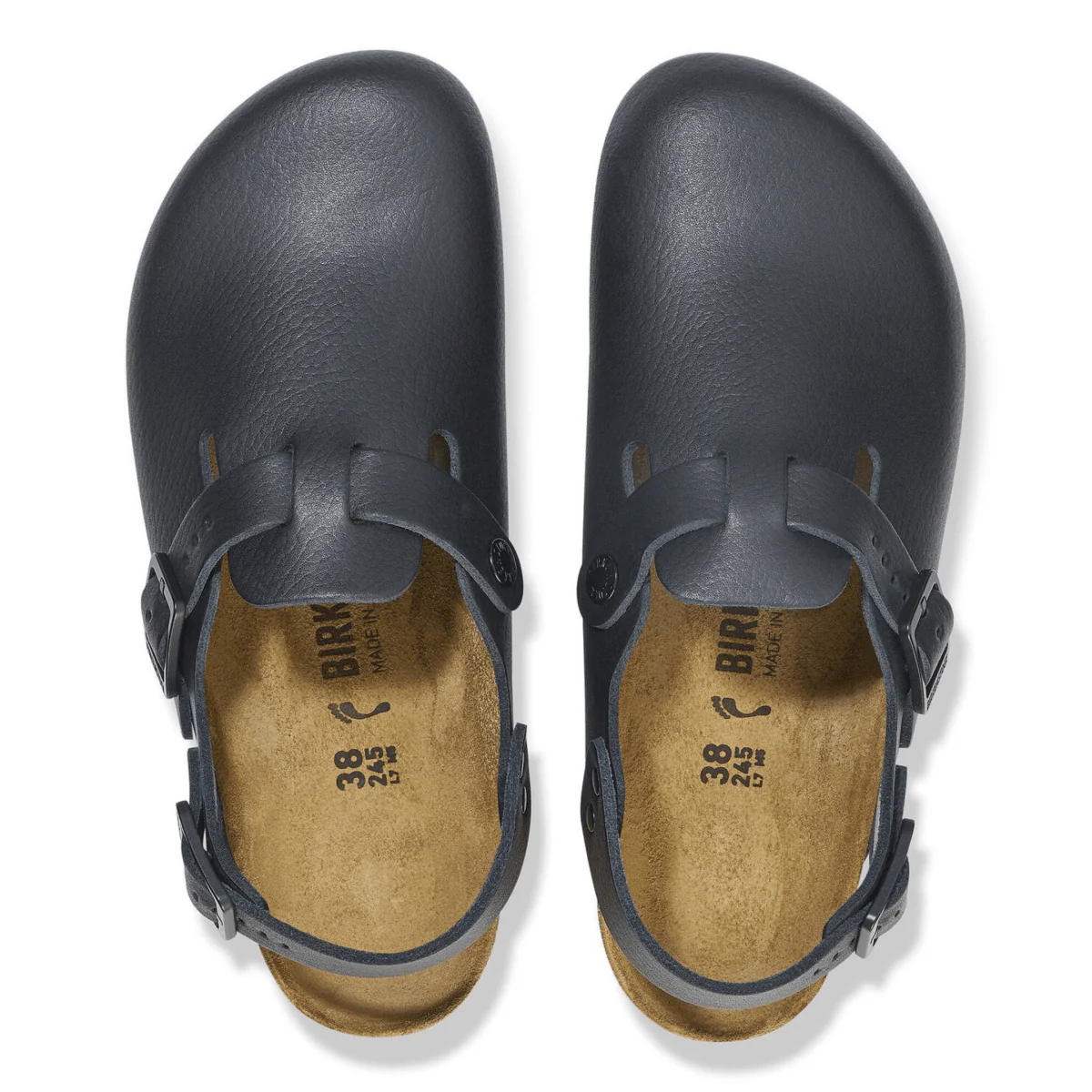 Birkenstock Men's Tokio Pro Black Leather - Image 5