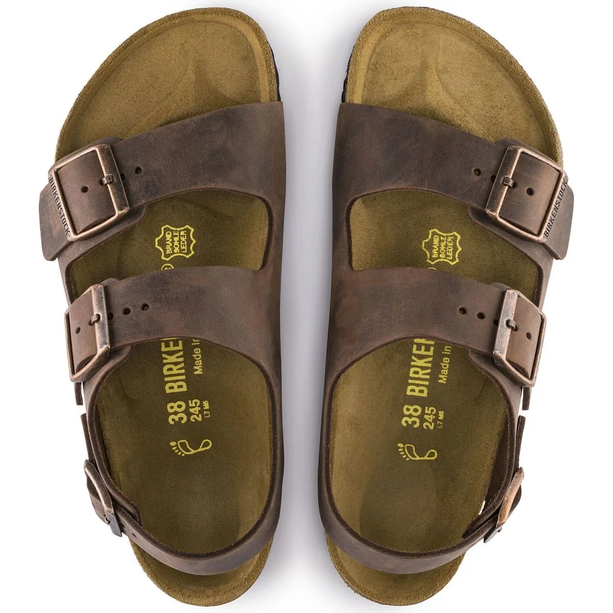Birkenstock Women's Milano Habana Oiled Leather - Image 3