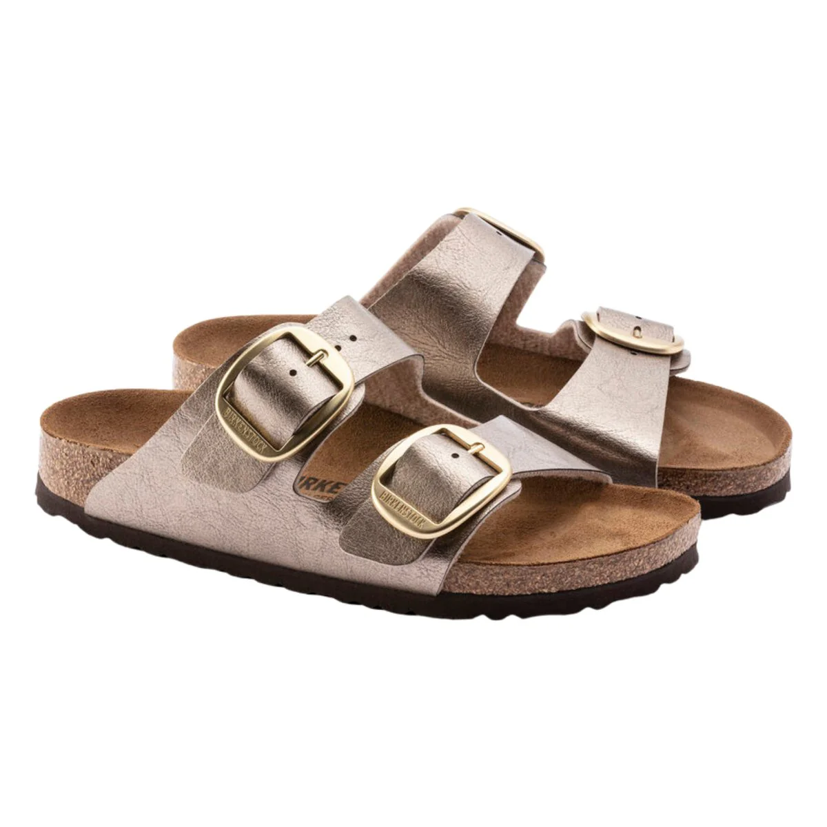 Birkenstock Women's Arizona Big Buckle Birko-Flor Graceful Taupe - Image 3