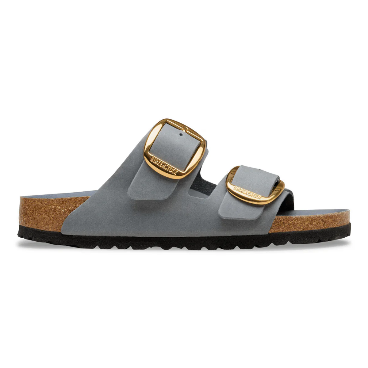 Birkenstock Women's Arizona Big Buckle Oiled Leather Basalt Grey