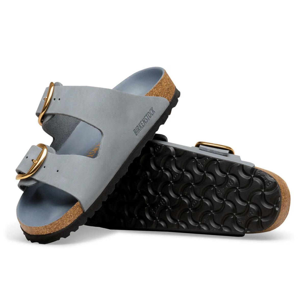 Birkenstock Women's Arizona Big Buckle Oiled Leather Basalt Grey - Image 5
