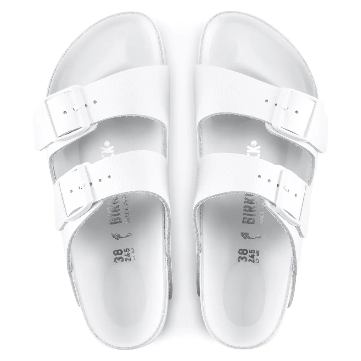 Birkenstock Women's Arizona Exquisite White/White Leather - Image 5