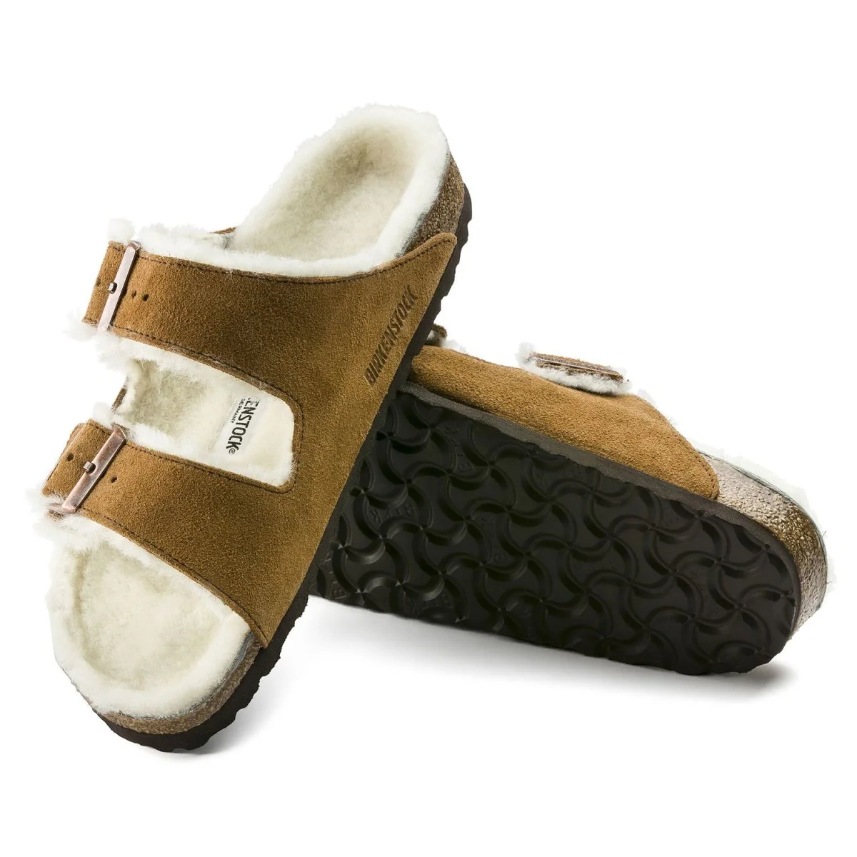 Birkenstock Women's Arizona Shearling Mink - Image 4