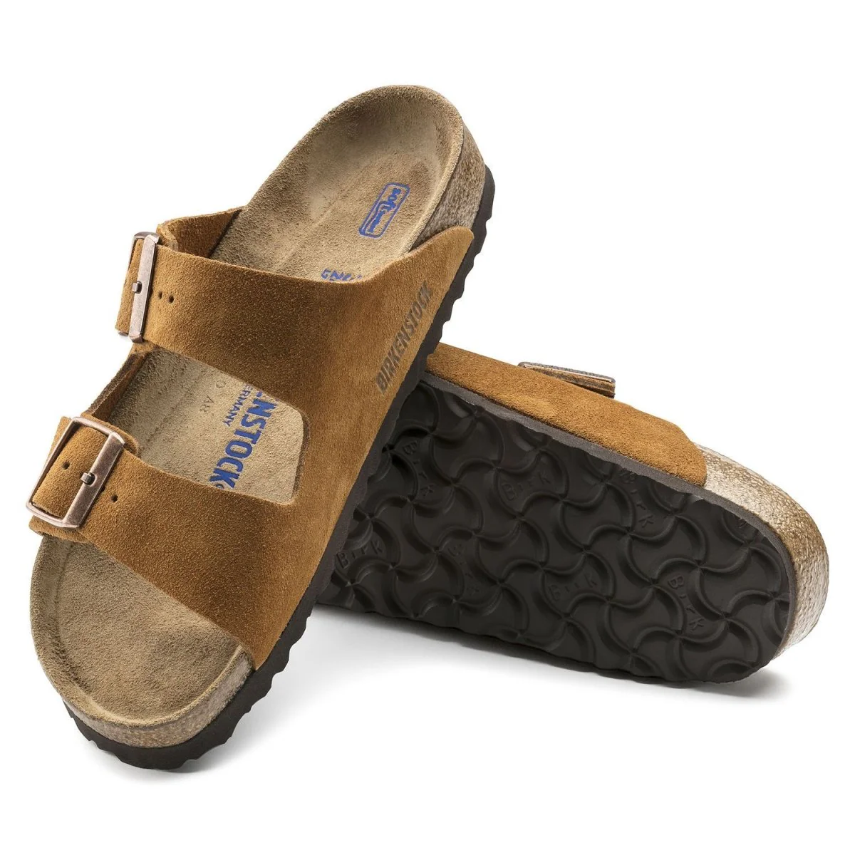 Birkenstock Women's Arizona Soft Footbed Suede Leather Mink - Image 4