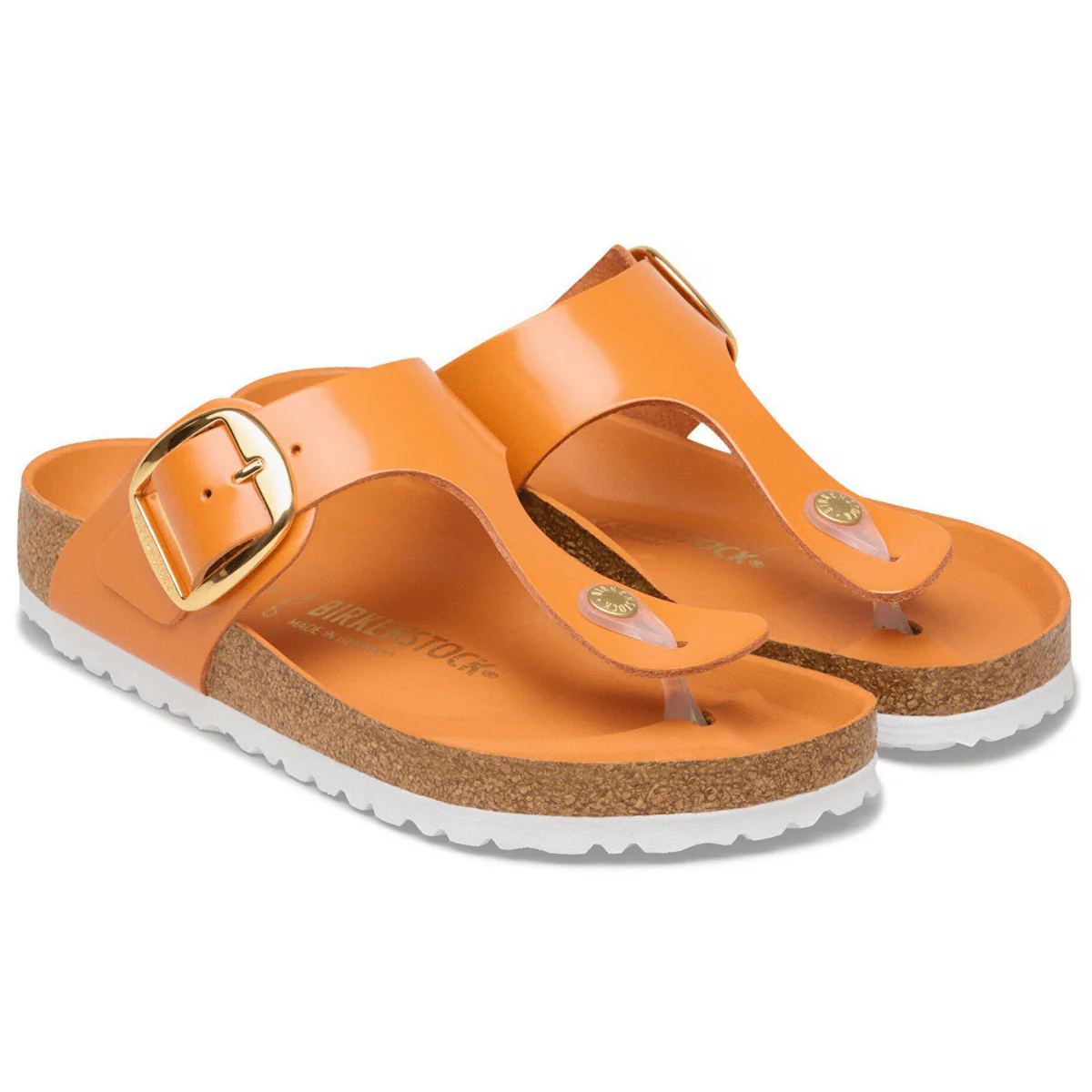 Birkenstock Women's Gizeh Big Buckle High-Shine Kurkuma - Image 3