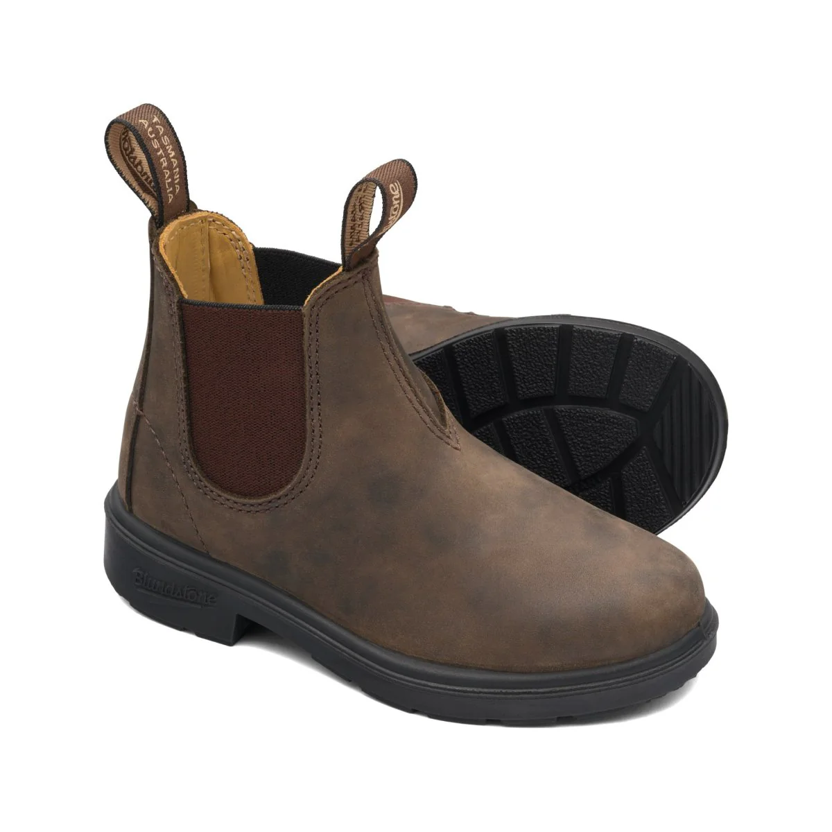 Blundstone Boys 565 Rustic Brown Leather - Image 3