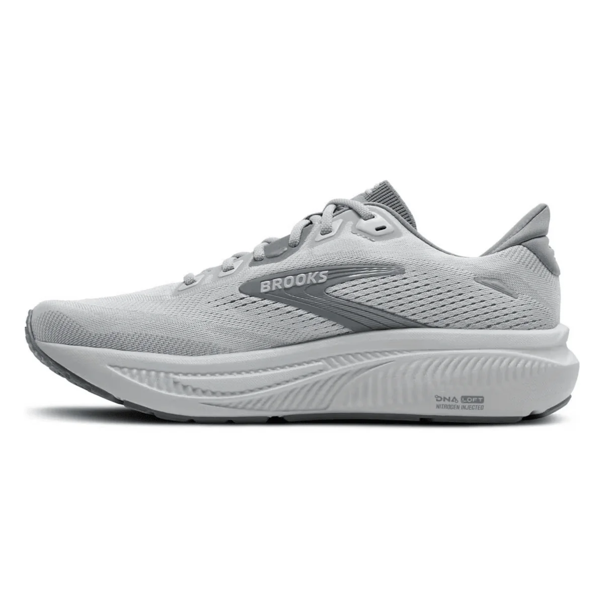 Brooks Men's Ghost 18 Primer Grey/Oyster/Mushroom - Image 3