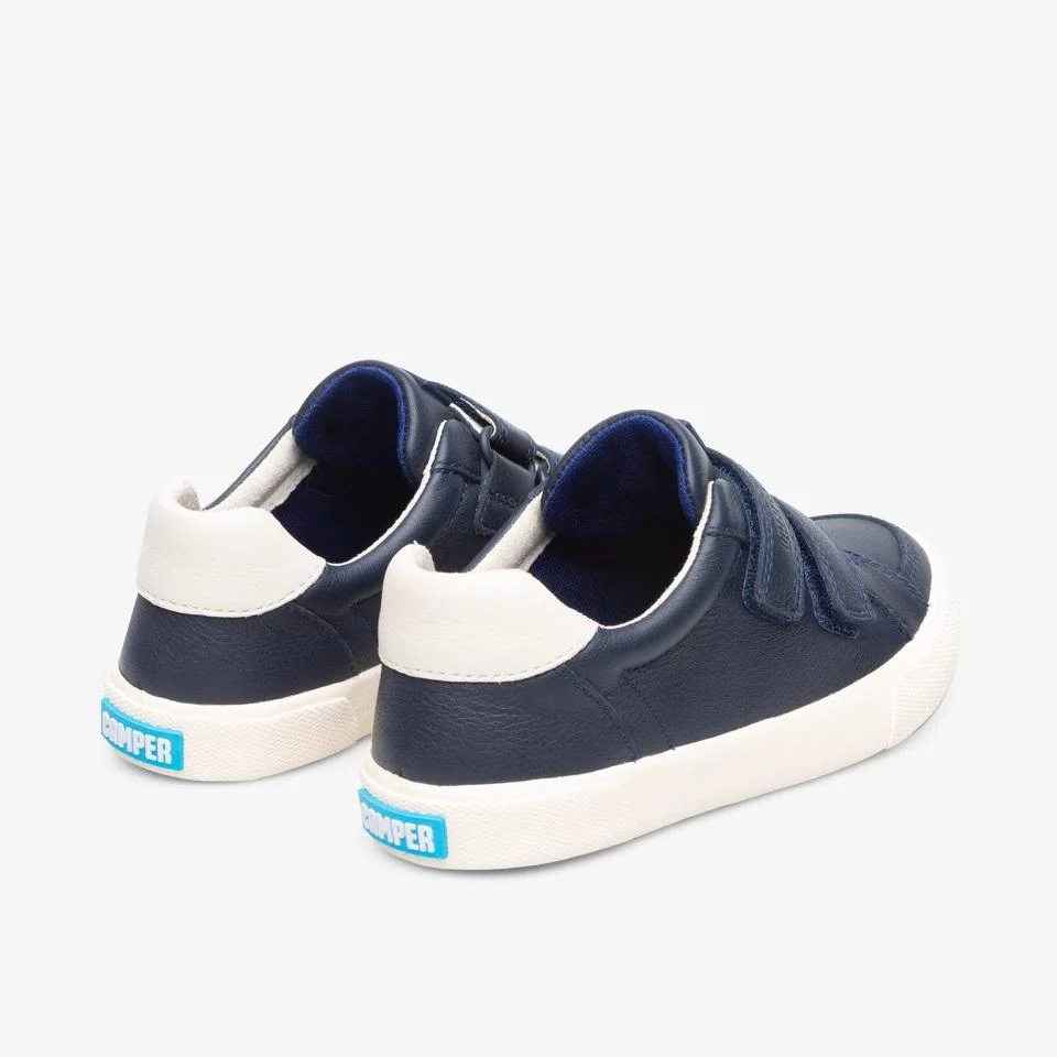 Camper Boys Pursuit Navy Leather (Sizes 28-34) - Image 3
