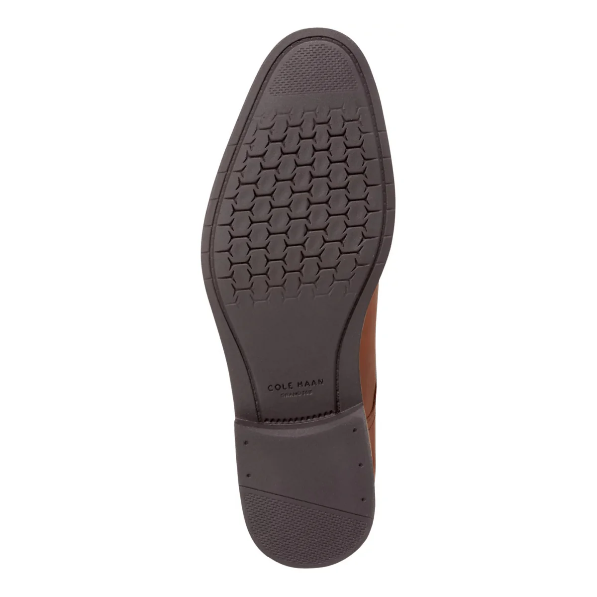 Cole Haan Men's Harmon Grand Cap Toe Oxford British Tan/Dark Brown Leather - Image 9