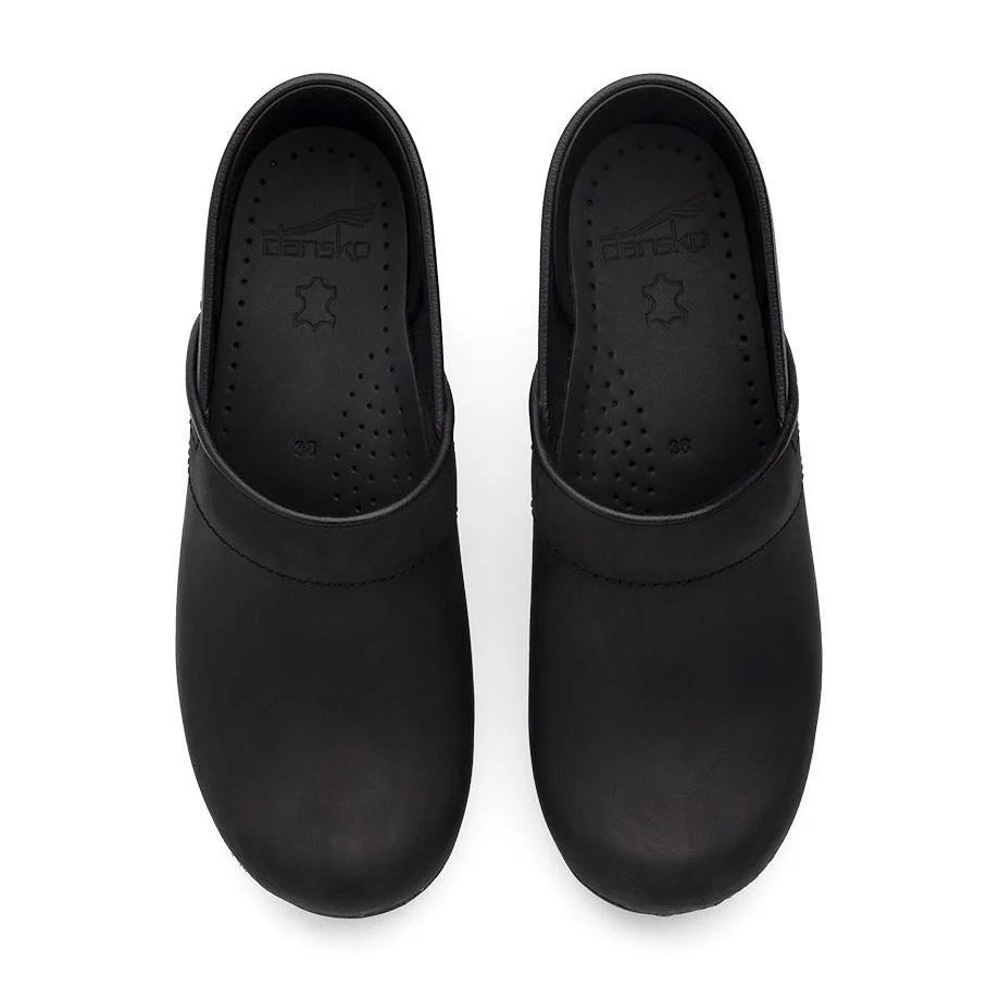 Dansko Women's Professional Black Oiled Leather - Image 5
