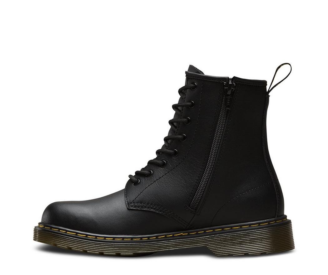 Dr. Martens Kids 1460 Softy Black Leather - Image 4