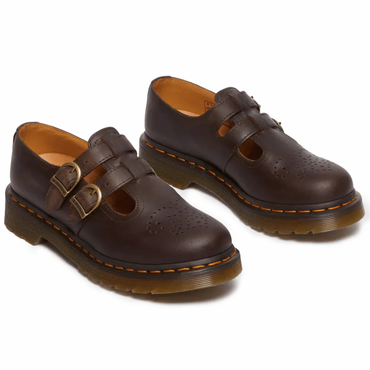 Dr. Martens Women's 8065 Crazy Horse Brown Leather - Image 3