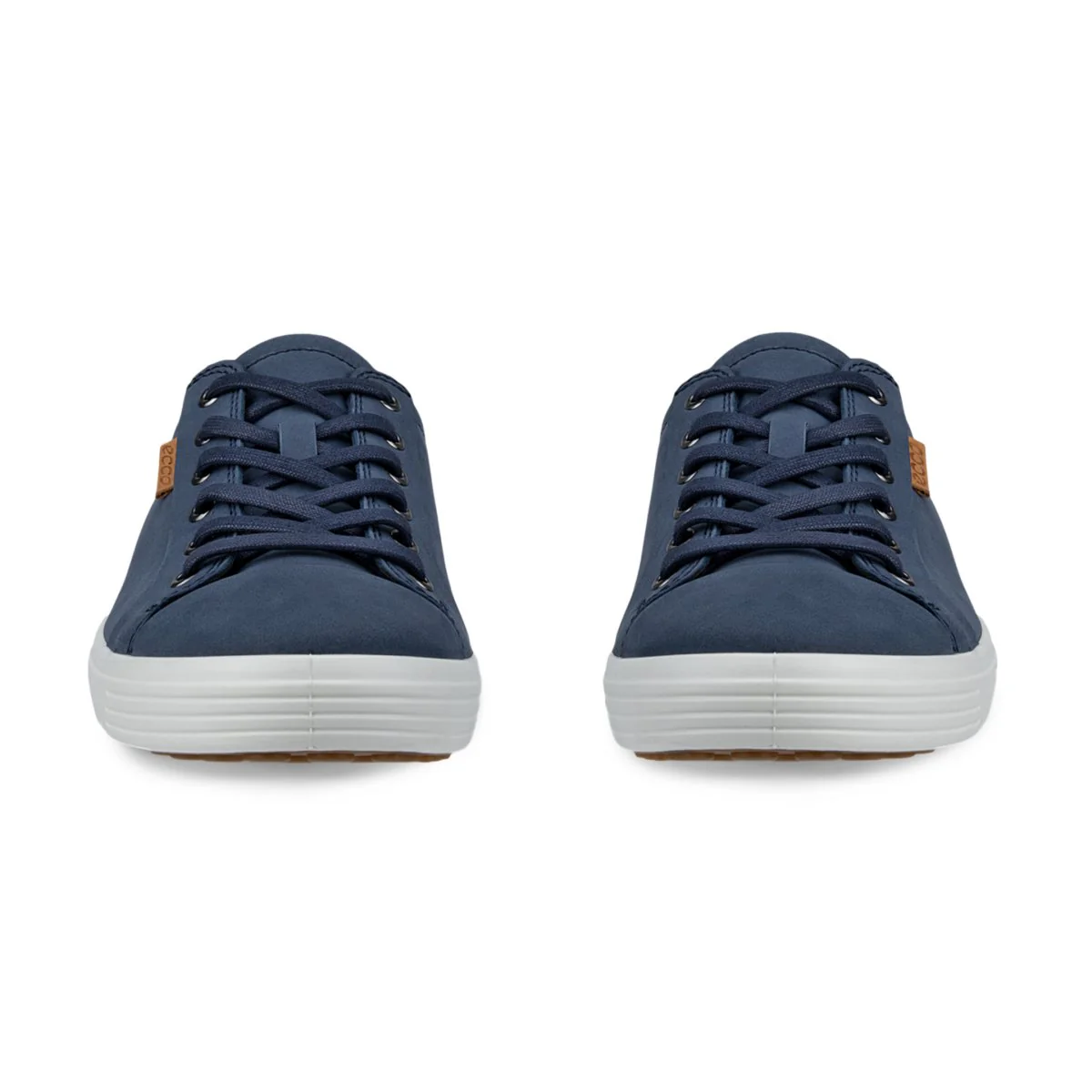 Ecco Men's Soft 7 Sneaker Marine/Lion Nubuck - Image 4