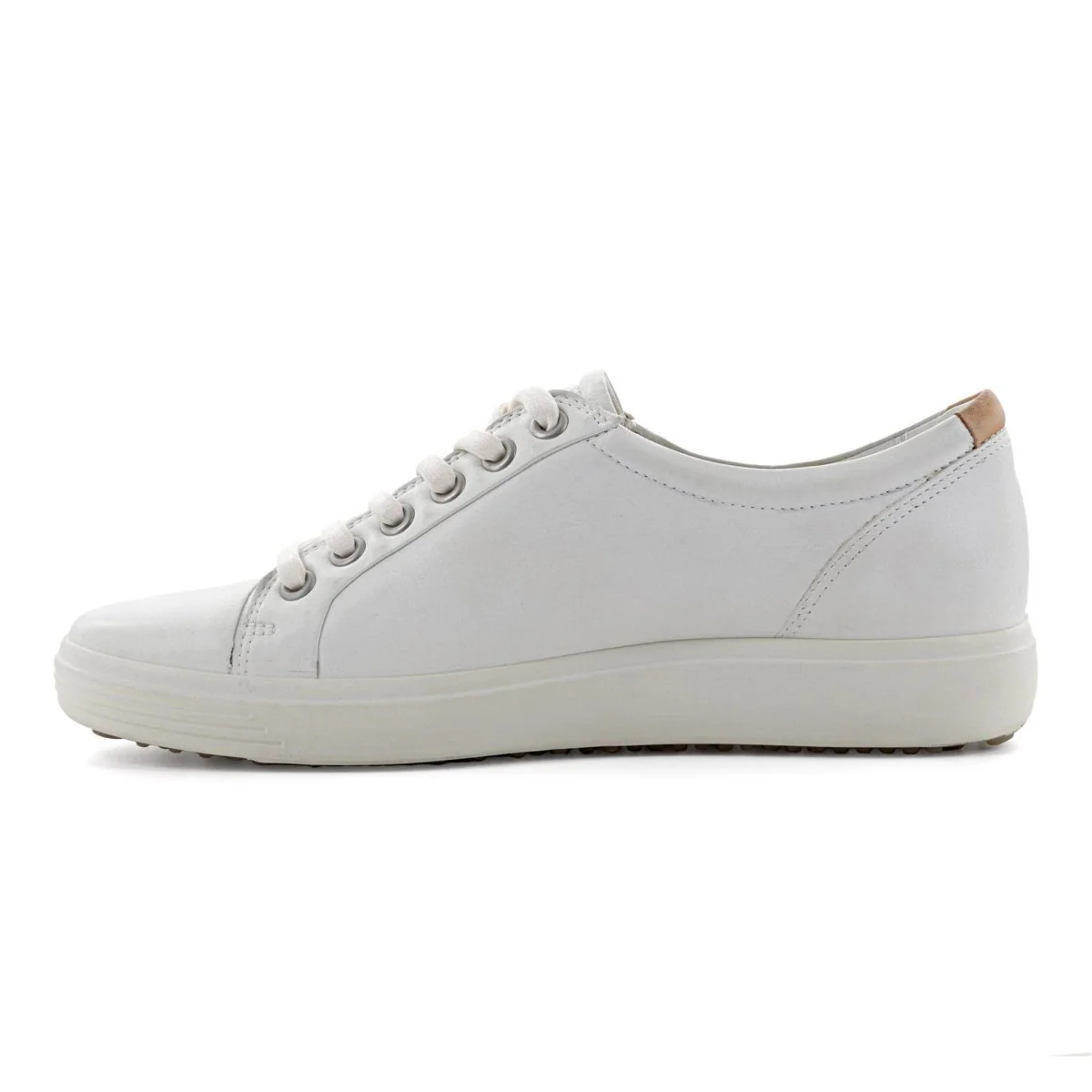 ECCO Women's 430003 Soft 7 Sneakers White - Image 3