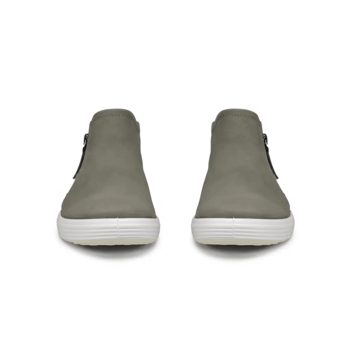 Ecco Women's Soft 7 Low Bootie Smokey Olive Nubuck - Image 5