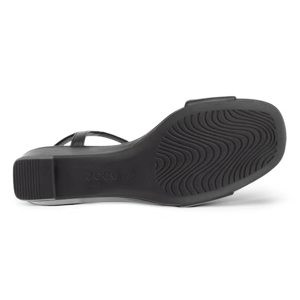 Ecco Women's Soft Astrid Strap Black Leather - Image 6