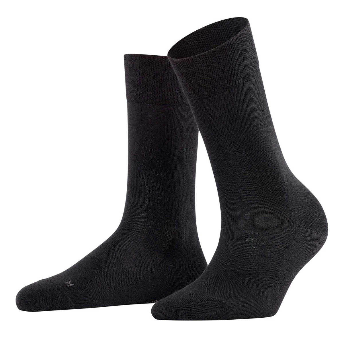 Falke Women's Combed Cotton Sensitive London Black - Image 4