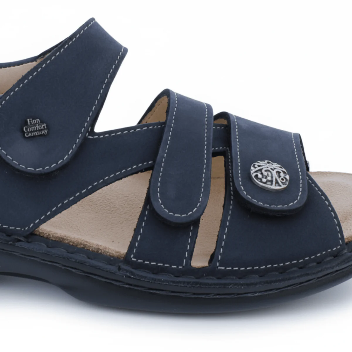 Finn Comfort Women's Biella Soft Marine Nomad Nubuck - Image 5