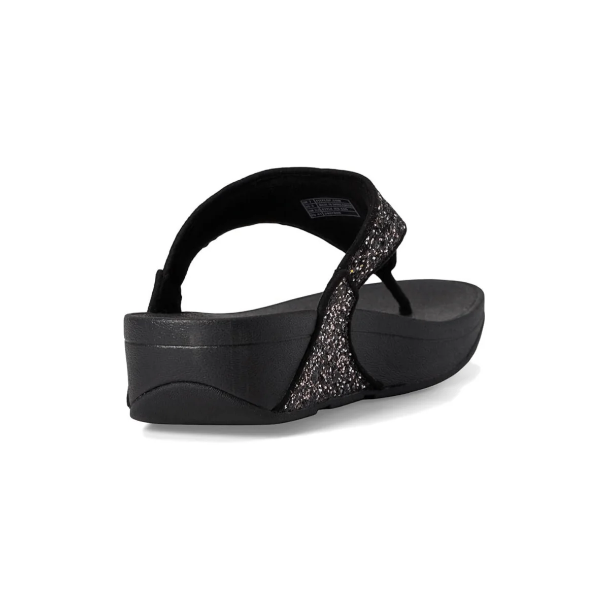 FitFlop Women's Lulu Glitter Toe-Post Black Multi - Image 4