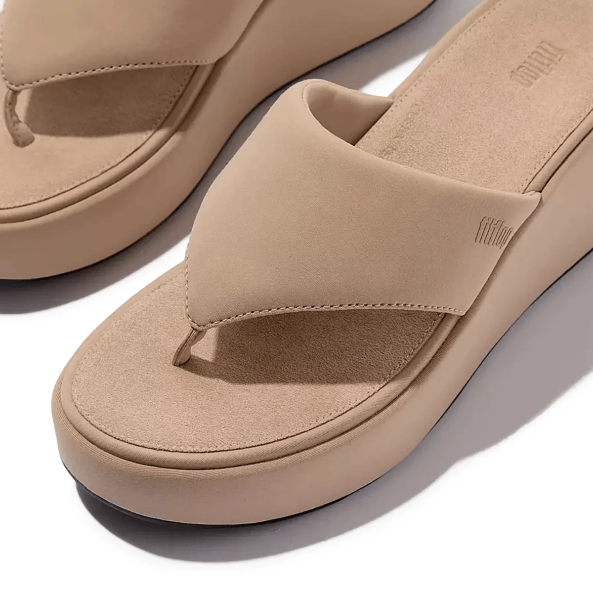 FitFlop Women's Platfforms Wedge Classic Beige - Image 2