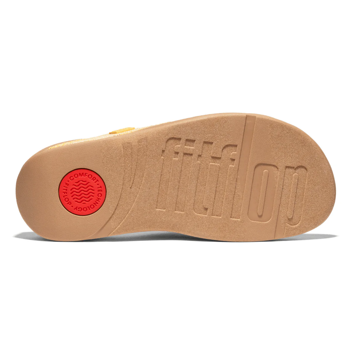 FitFlop Women's Surfa Stripe-Webbing Turmeric/Classic Tan Mix - Image 5