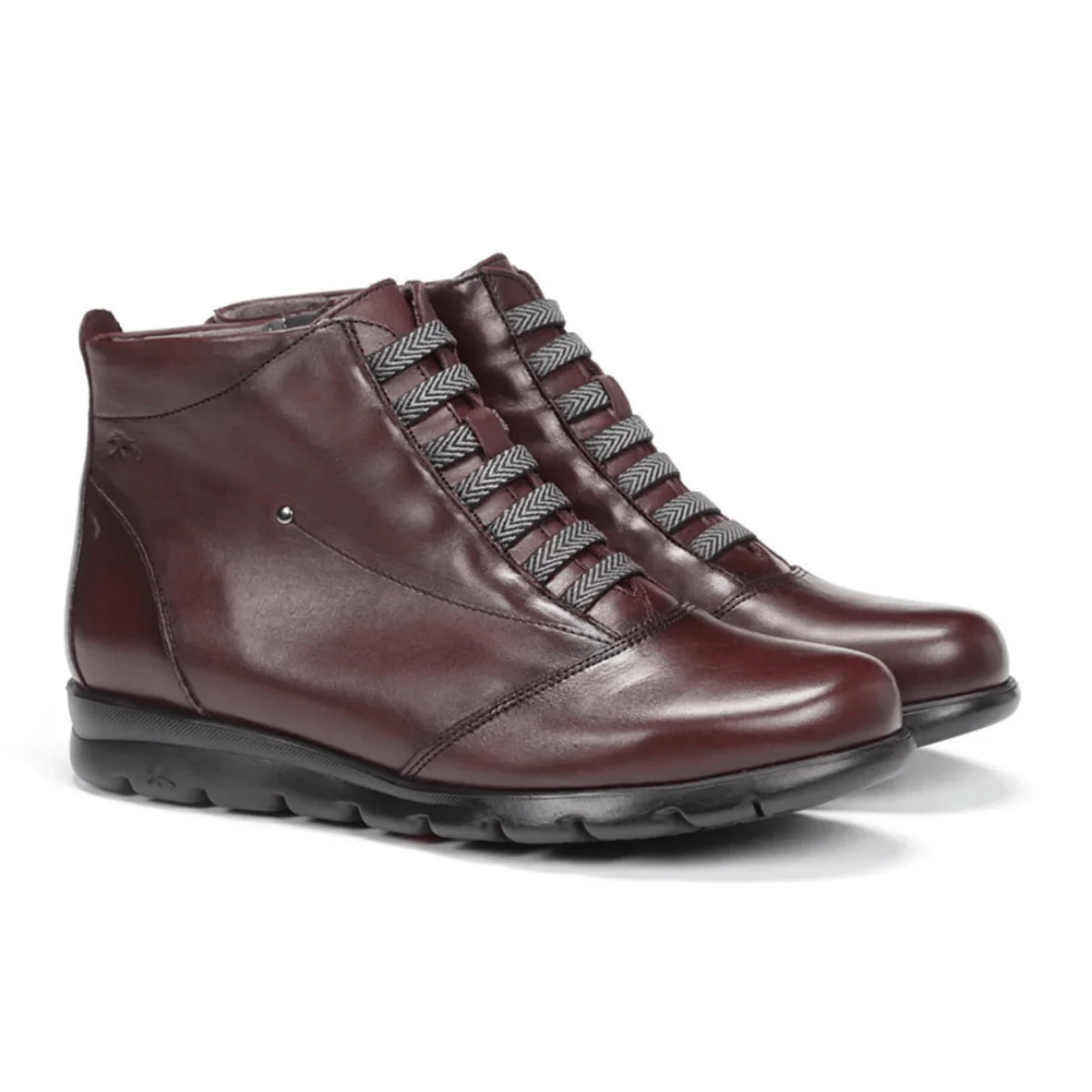 Fluchos Women's Susan Ankle Boot F0356 Burgundy/Bordeaux - Image 2