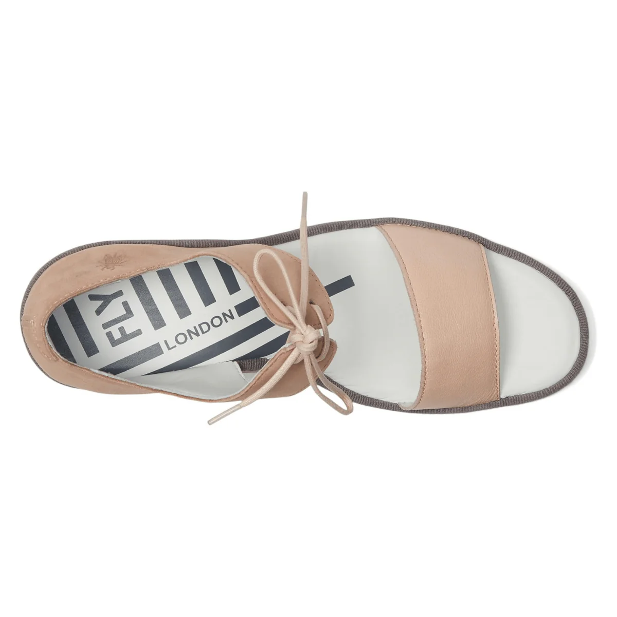 Fly London Women's BILU465 Nude/Pink Leather - Image 5