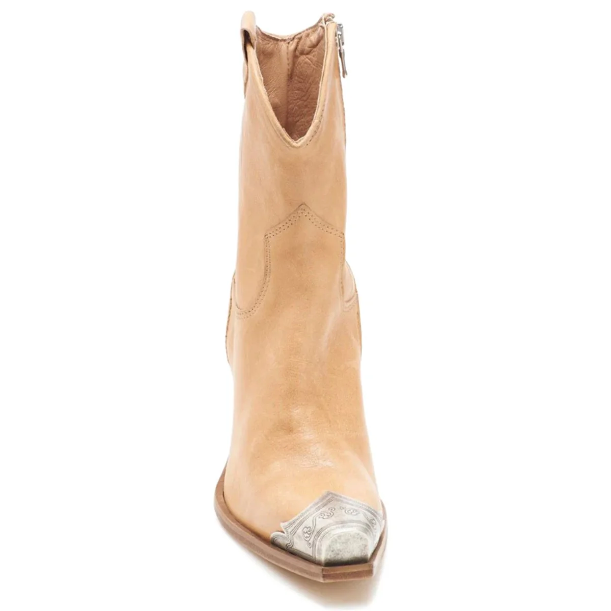 Free People Women's Brayden Western Camel Leather - Image 3