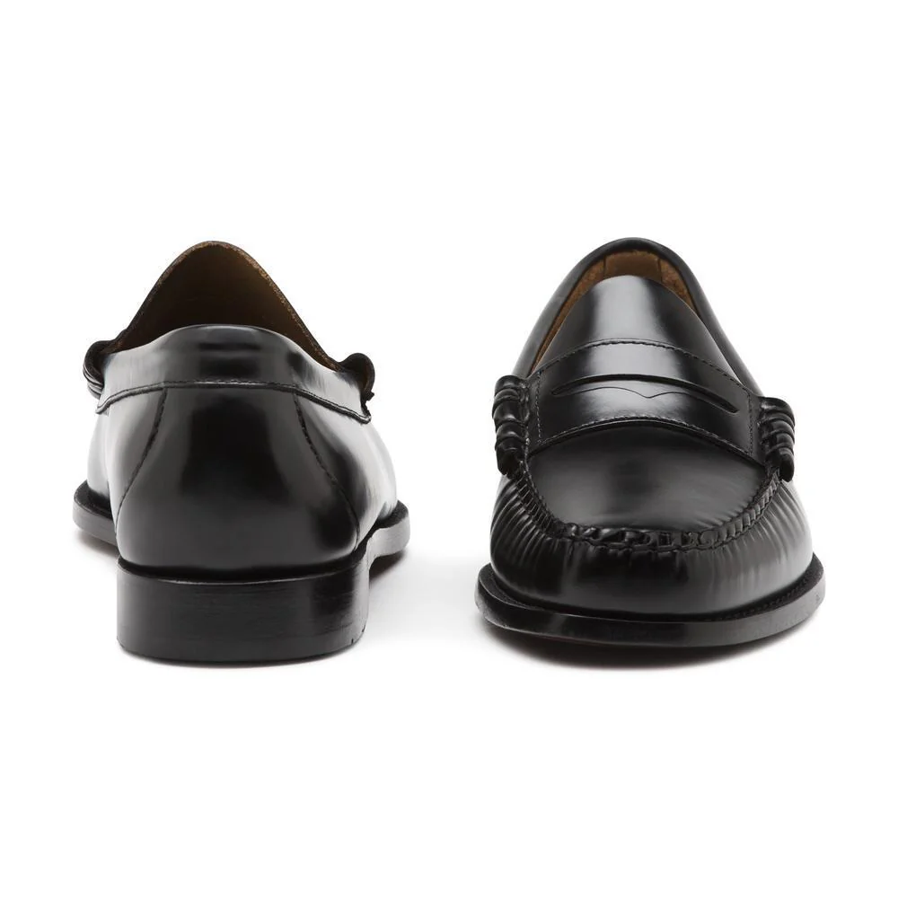 G.H. Bass Men's Larson Weejuns Black Leather - Image 4