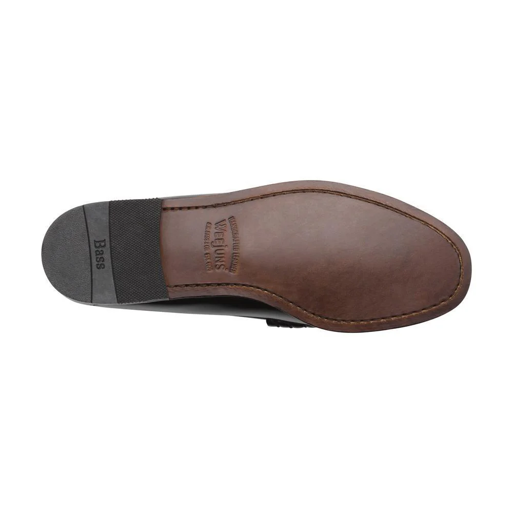G.H. Bass Men's Larson Weejuns Black Leather - Image 6