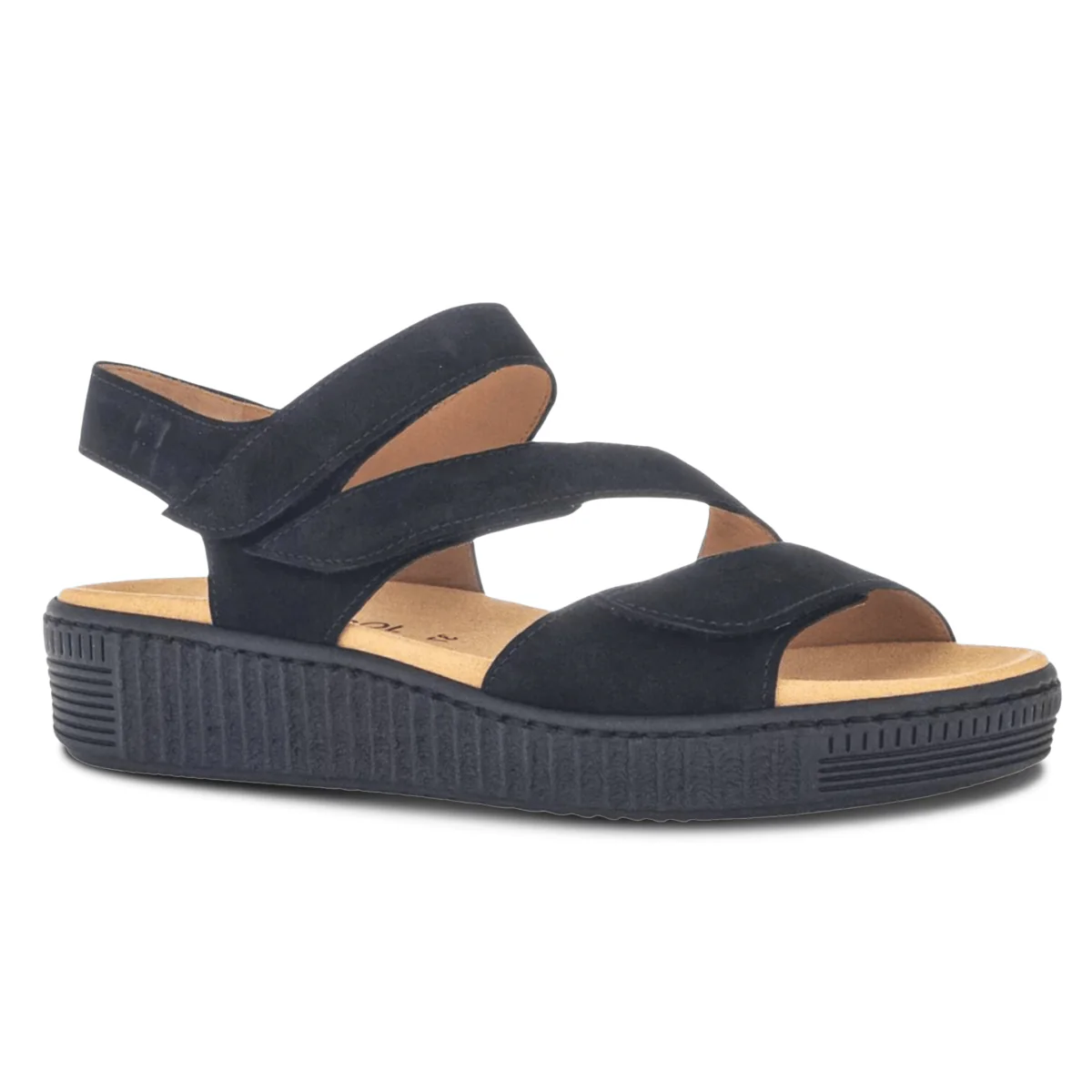Gabor Women's 43.600.17 Black/Black Suede - Image 2