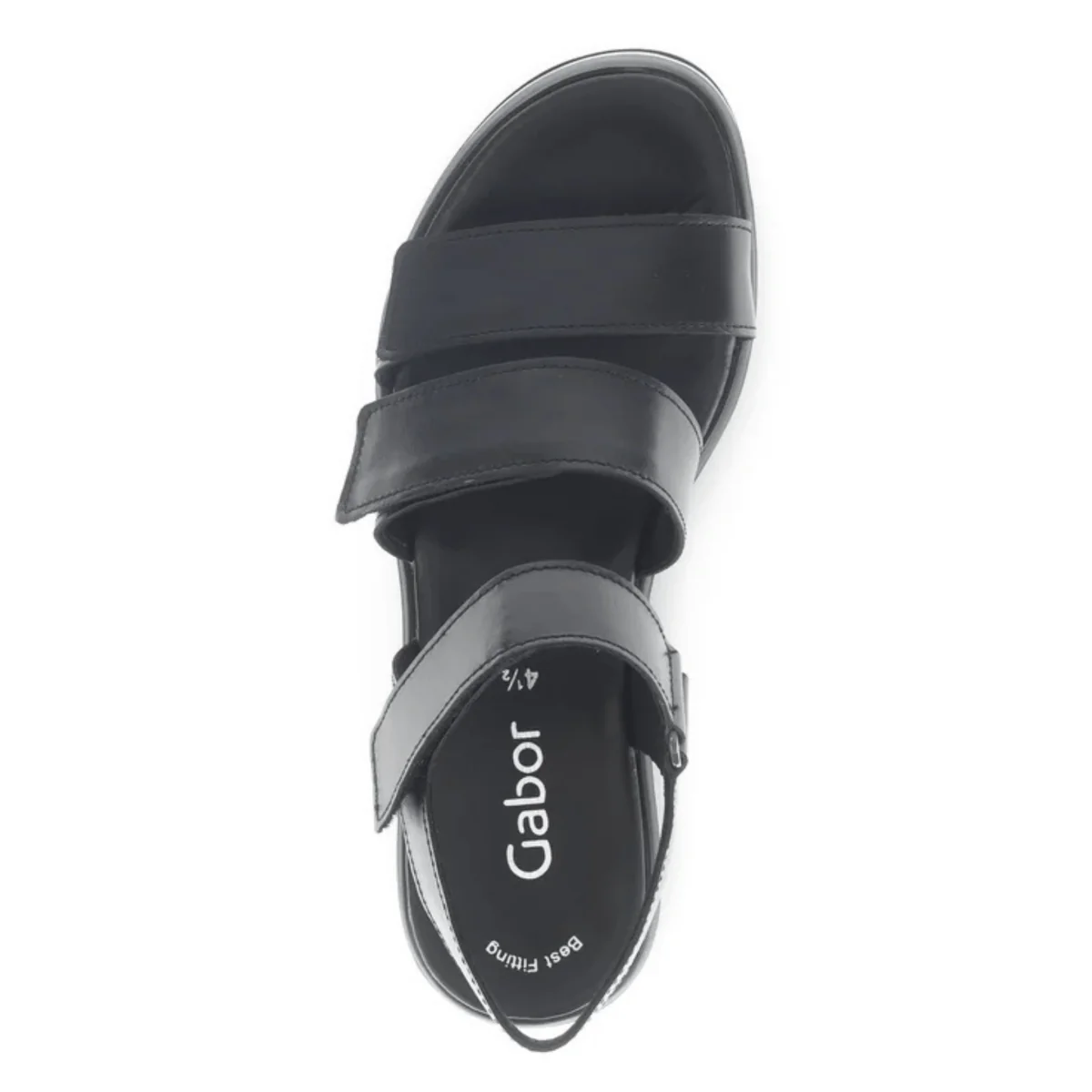 Gabor Women's 64.620.27 Black Nappa Leather - Image 3