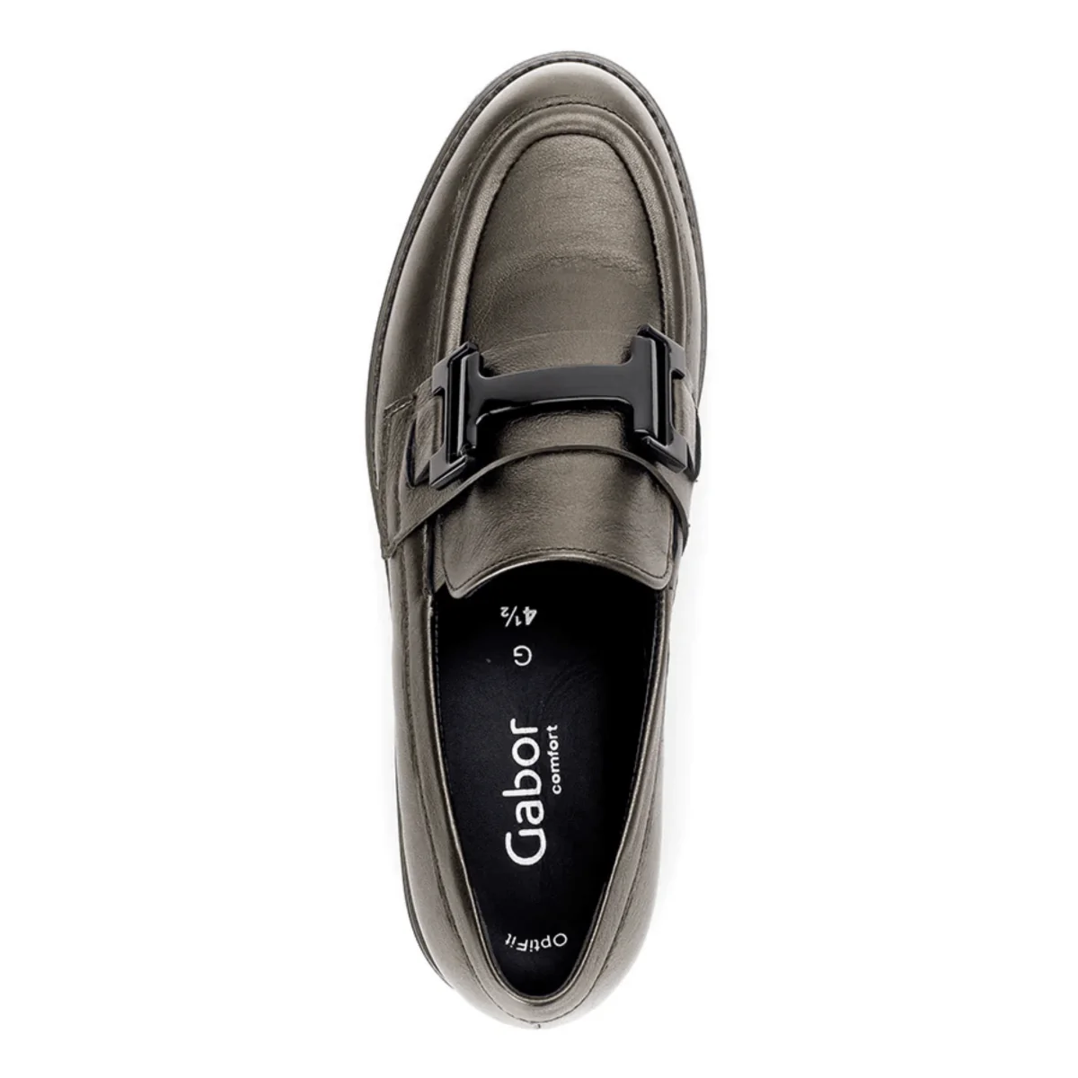 Gabor Women's 72.452.89 Smoke Metallic Leather - Image 3
