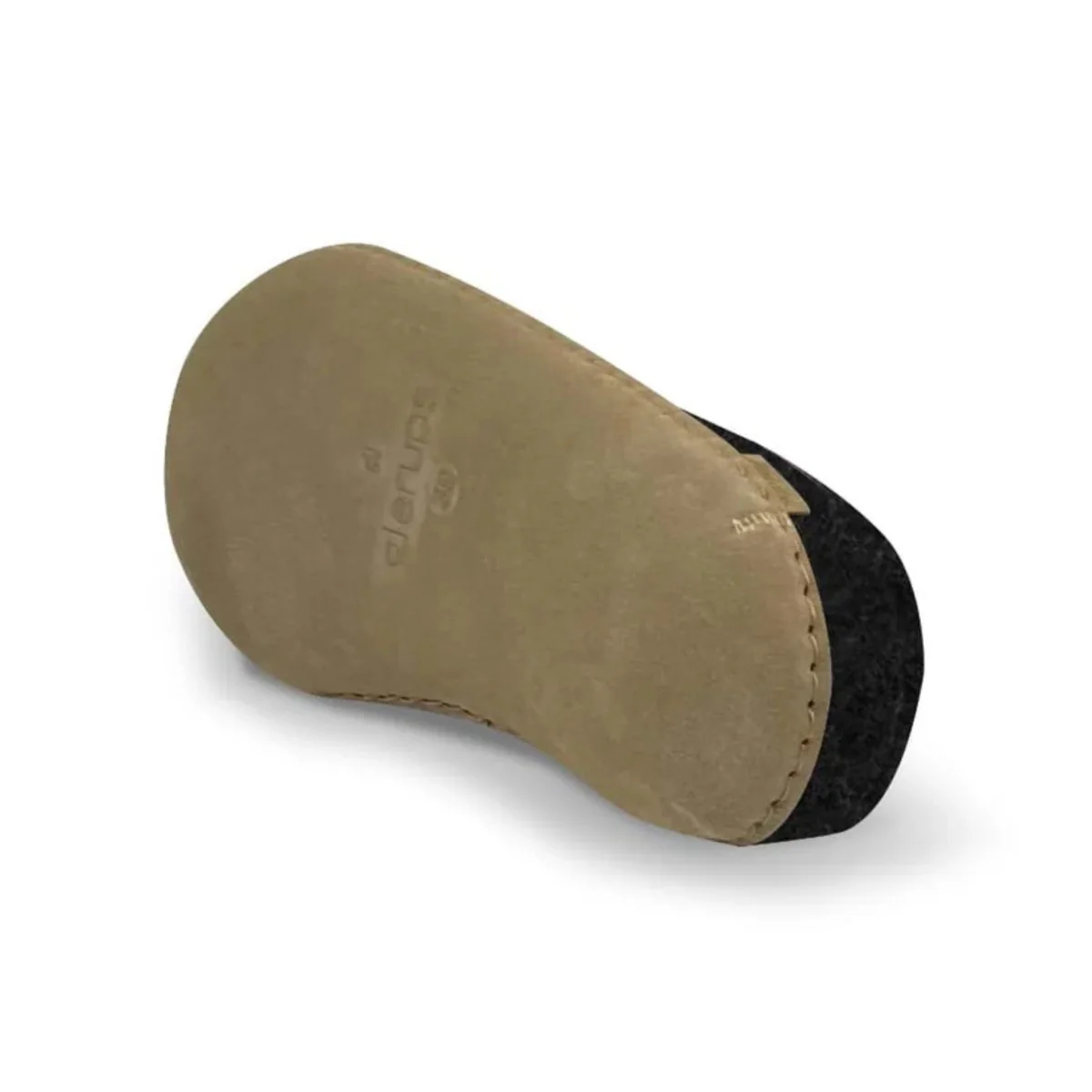 Glerups Women's Model B Slipper with Leather Sole Charcoal - Image 5