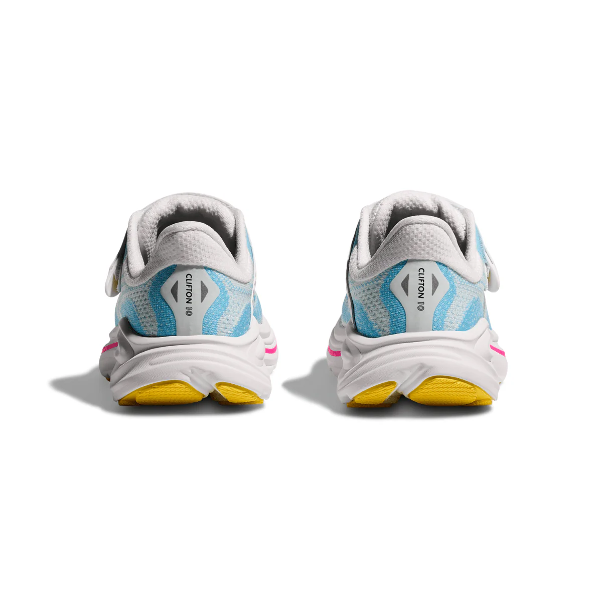 Hoka One One Kids (Preschool) Clifton 10 Frost/Soaring Blue - Image 5