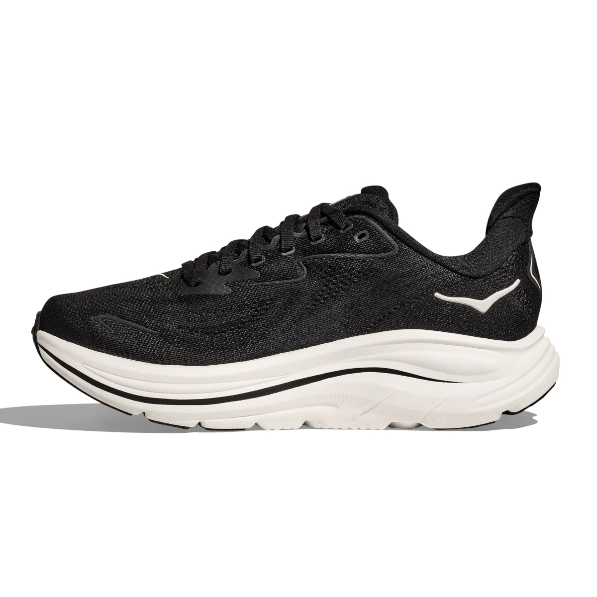 Hoka One One Women's Clifton 10 Black/White - Image 3